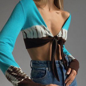 Vintage Tie-Dye Cropped Top